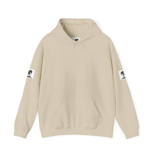 Gentle Giants Shire Horse Hoodie — Back Print Graphic Sweatshirt