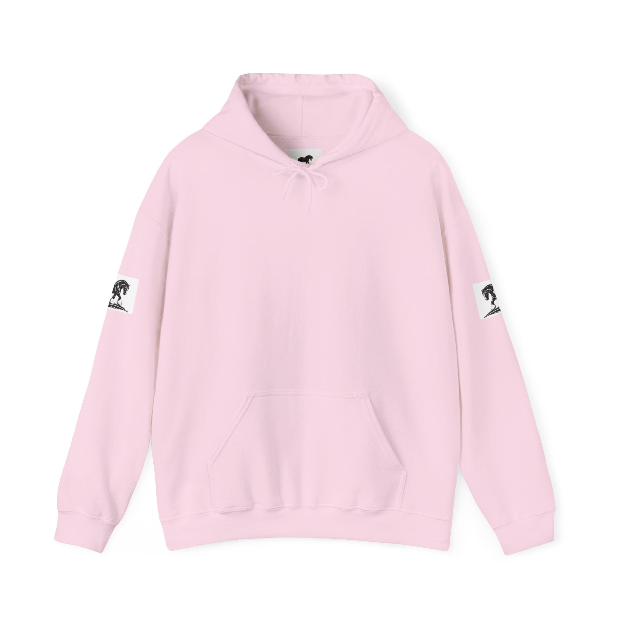 Gentle Giants Shire Horse Hoodie — Back Print Graphic Sweatshirt